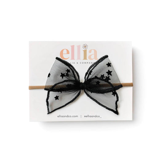 Black Tulle Stars - Mini Fairytale