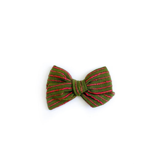 Forest and Pink Stripe - Mini Twirl