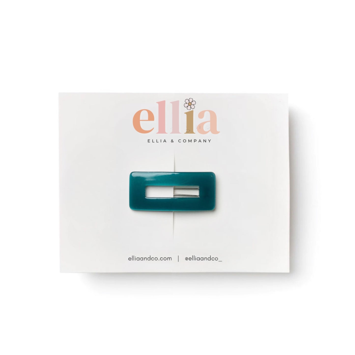 Juniper - Rectangle Barrette