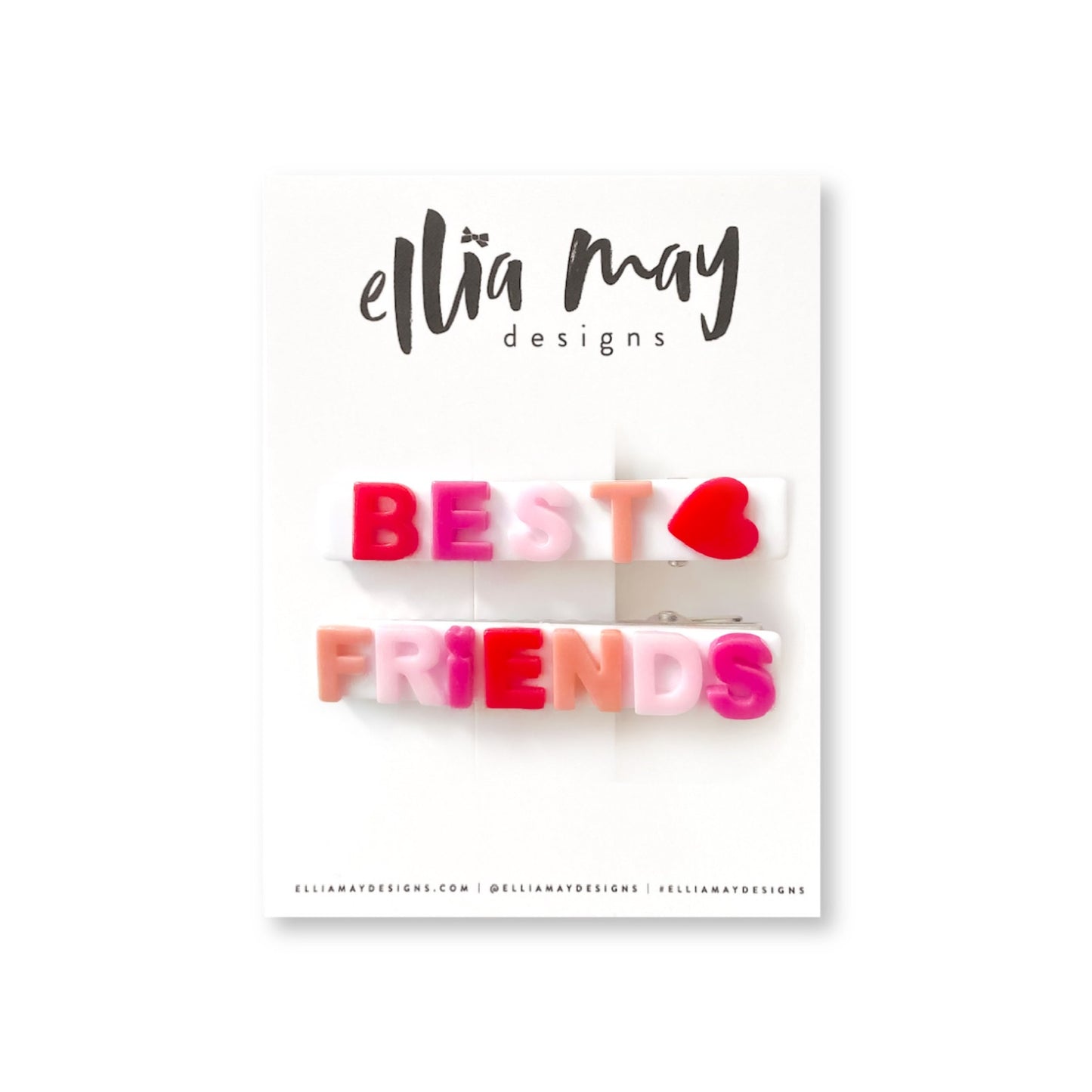 Besties - Bar Clip Set